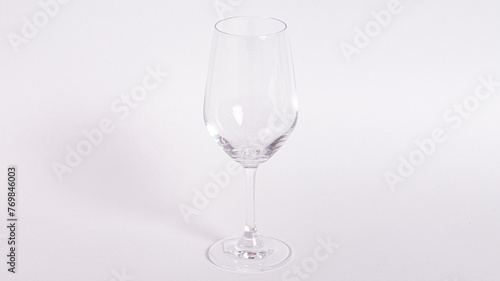 Wine glass isolated on white