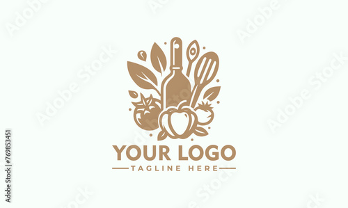 cooking logo Sketch style cooking lettering. For badges  labels  logo  bakery shop  grill  street festival  farmers market  country fair  shop  kitchen classes  cafe  food studio. Hand drawn vector