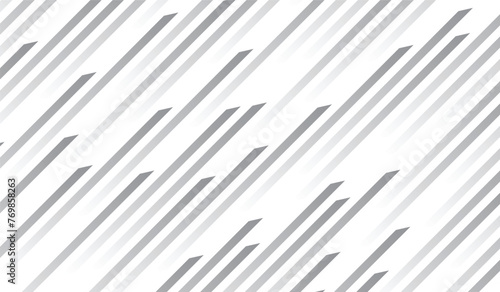 Geometric abstract white background  monochrome with gray sharp lines.