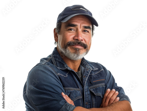 Mature Latino Male Mechanic