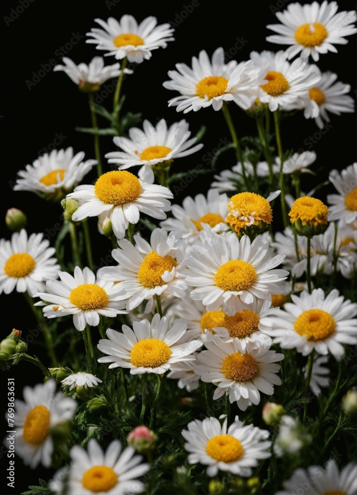 daisies in a garden daisies in a garden