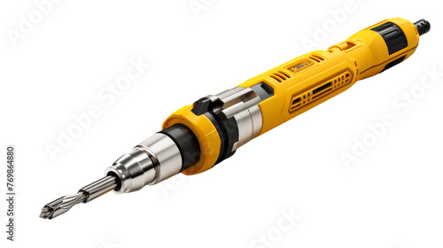 Isolated Electric Soldering Iron on transparent background.