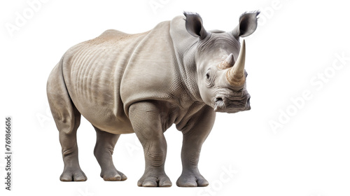Rhino Wonder on transparent background.