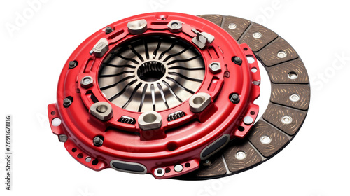 Clutch Kit Isolated on transparent background.