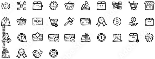Set of E-Commerce icons