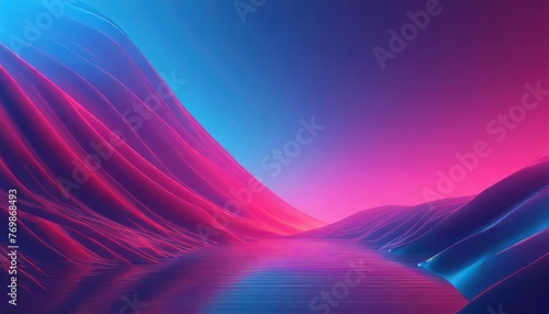 Generated image of neon background