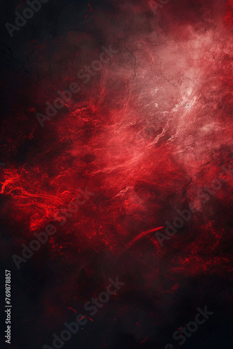 Texture and abstract art red and white swirls of smoke on a black background, smoke clouds in motion isolated, abstract wallpaper background colorful smoke design