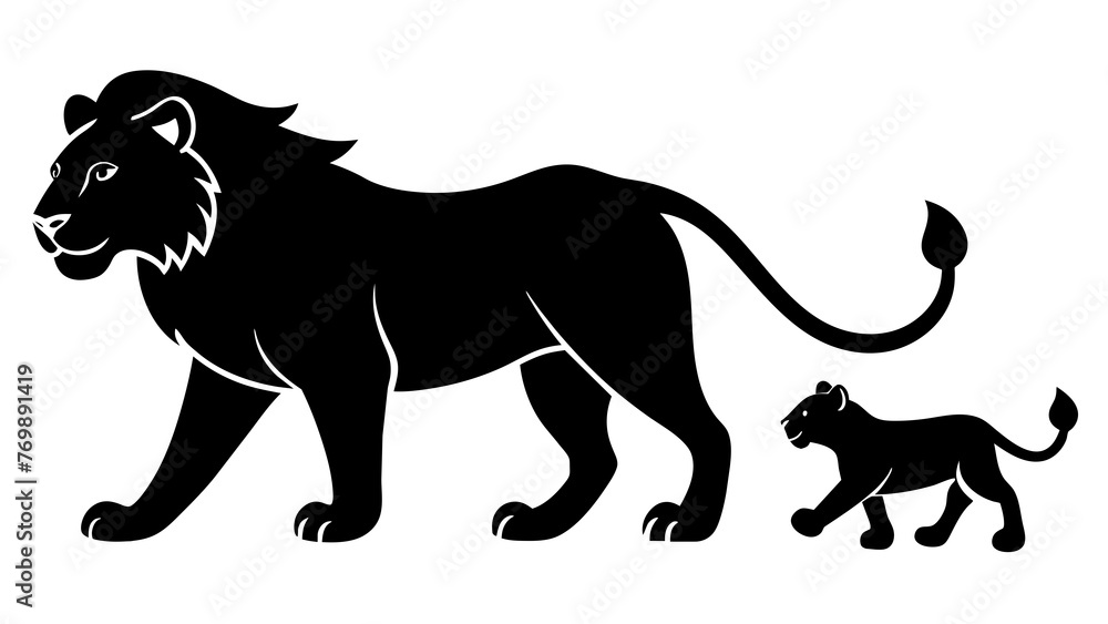 Obraz premium Animals and svg file