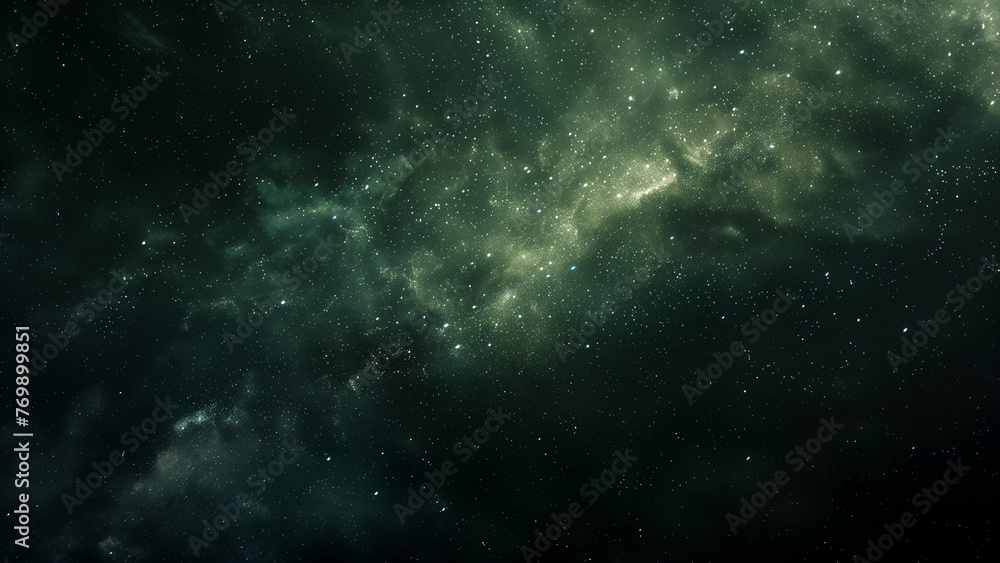 Stellar Silhouette: The Milky Way Framed by Black Edges Stellar Silhouette: The Milky Way Framed by Black Edges
