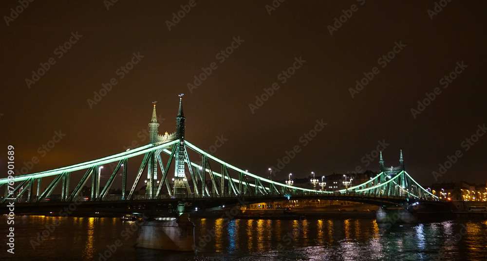 Fototapeta premium view of the bridge