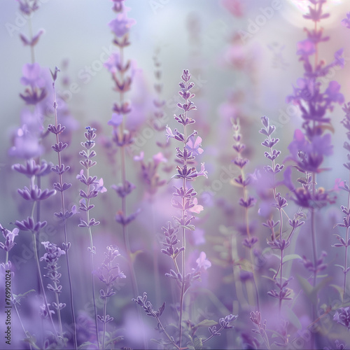 lavender flowers in a field