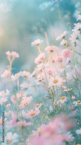 Spring wildflowers close-up © Ukiuki-tsuguri