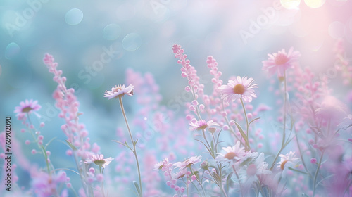 Spring wildflowers close-up © Ukiuki-tsuguri