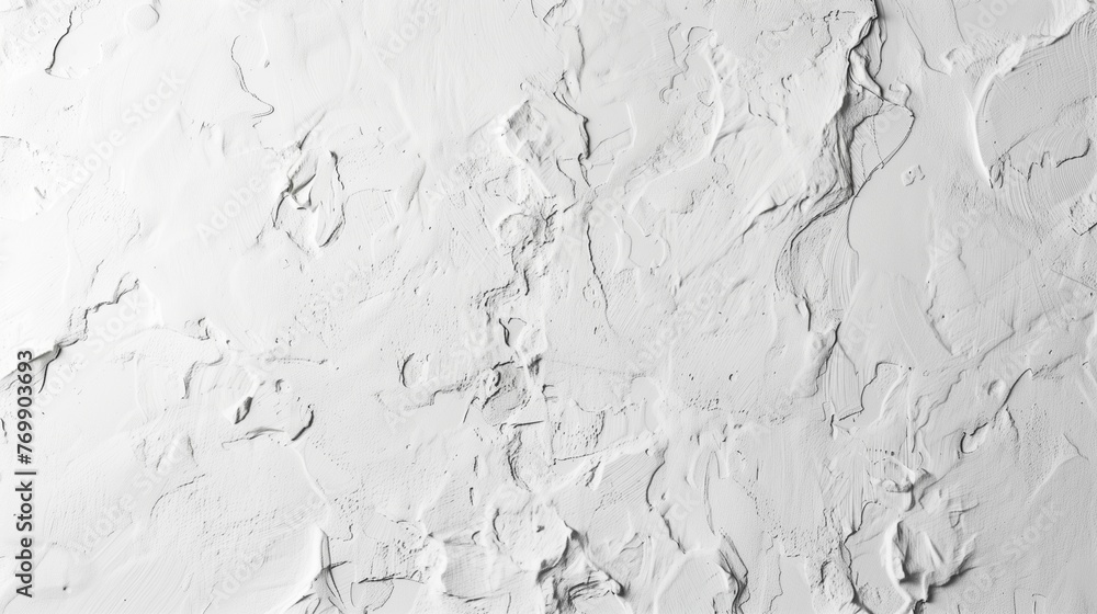 Featuring an exquisite white concrete wall, the image showcases a detailed plaster texture that exudes a sense of calm and purity. Featuring an exquisite white concrete wall, the image showcases a detailed plaster texture that exudes a sense of calm and purity.