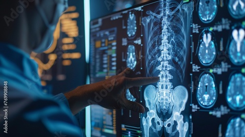 Exploring the depths of spine health through cuttingedge medical imaging and nerve function studies