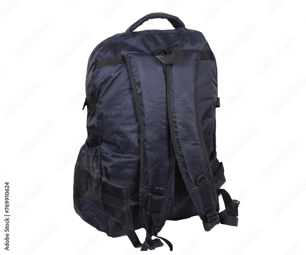 trendy and stylish backpack isolated on white background trendy and stylish backpack isolated on white background