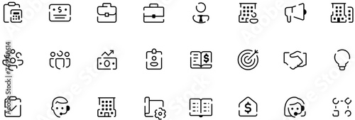 Set of Business icons