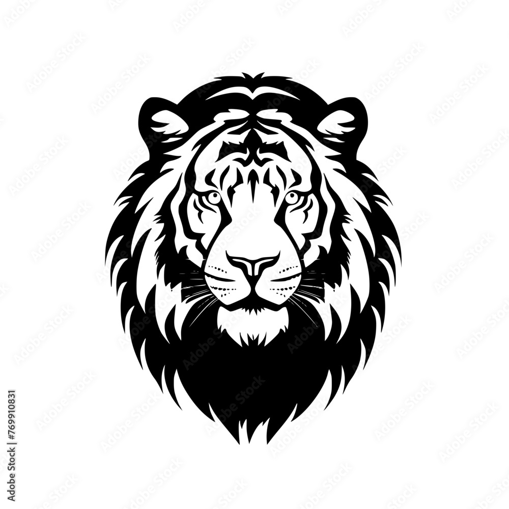 head of lion head of lion