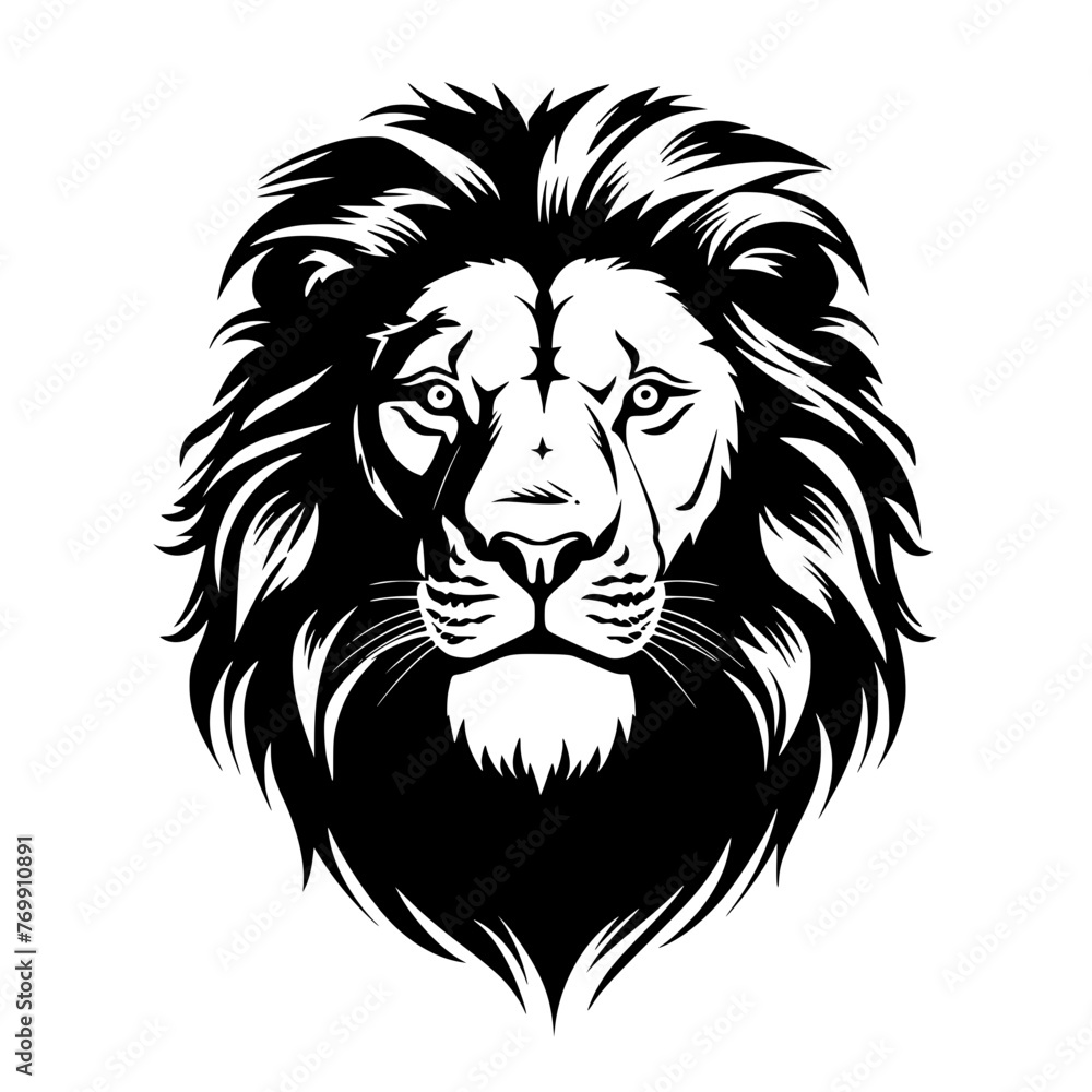 head of lion head of lion