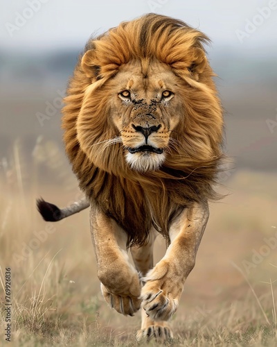 running lion © Spyrydon