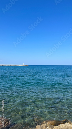 Calm, peaceful sea view