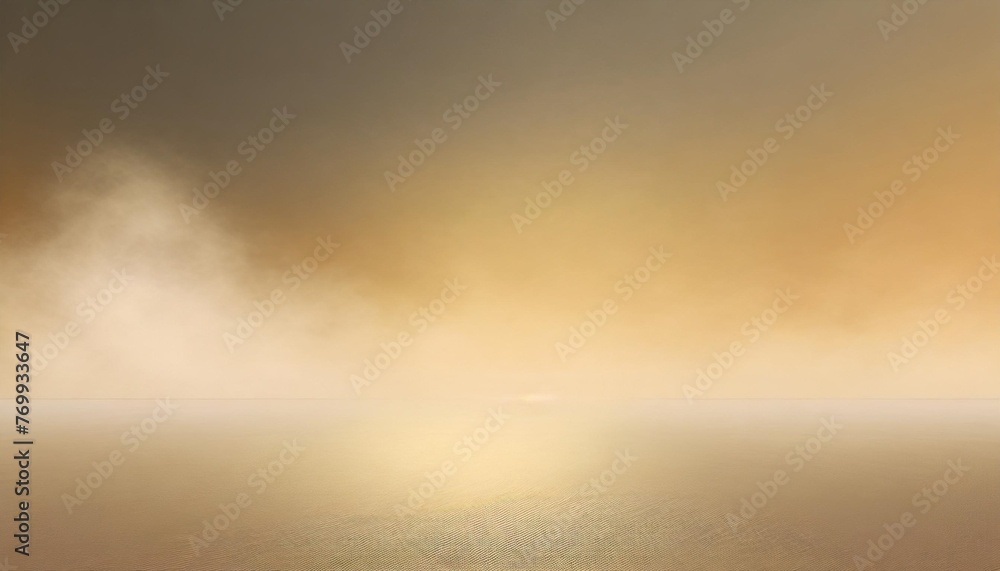 empty dark background with smoke or fog on the floor