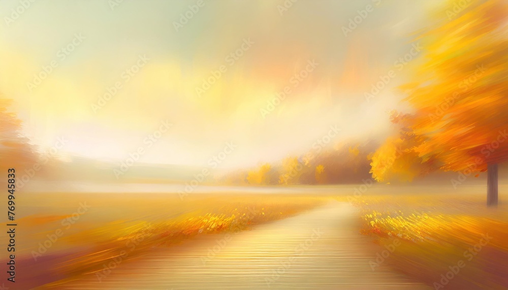 enchanting thanksgiving autumn background with dynamic motion blur that evokes a sense of warmth richness and seasonal charm - obrazy, fototapety, plakaty 