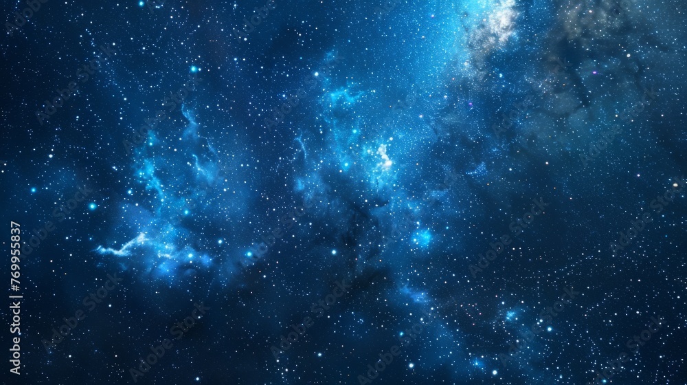 Cosmic Starfield Background