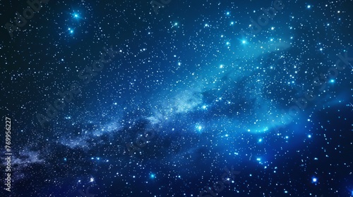Sparkling Starry Night Sky