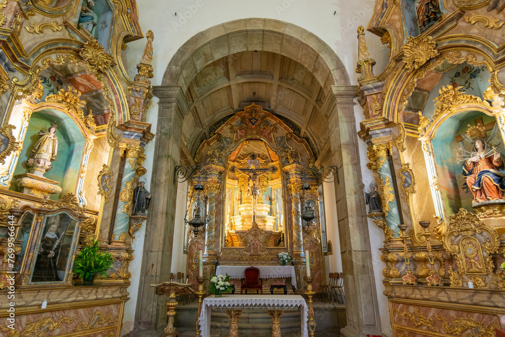 Fototapeta premium Capela Militar do Bom Jesus, en Valença (Portugal)