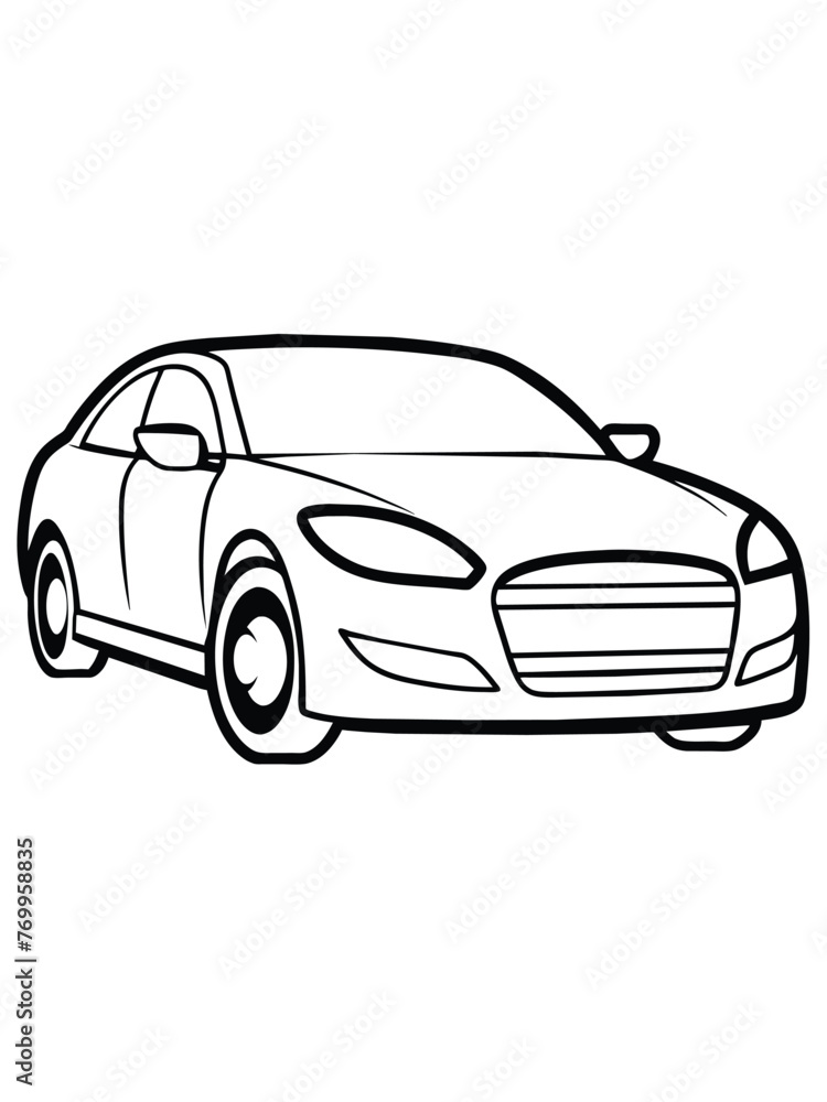 car isolated on white vector car isolated on white vector