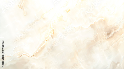 Glass, marble background, texture, water in shades of light beige and milky white. Szklane, marmurowe tło, tekstura, woda w odcieniach jasnego beżu i mlecznej bieli © Malgorzata