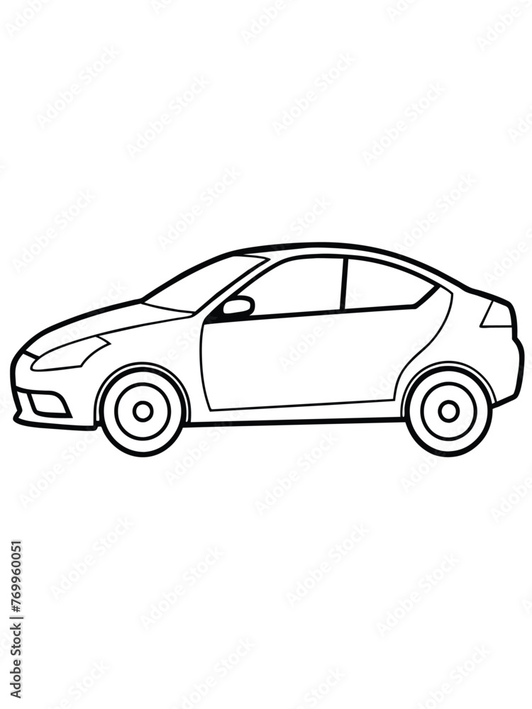 car isolated on white vector car isolated on white vector