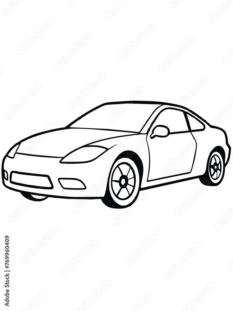 car isolated on white vector car isolated on white vector
