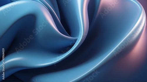 Captivating image features mesmerizing blue marble with an intricate swirl pattern and smooth curves