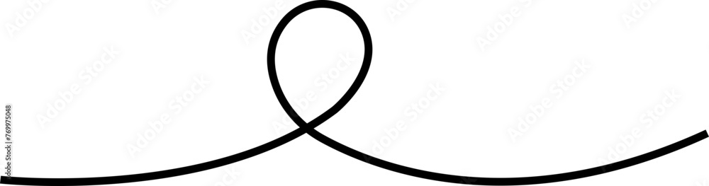 Hand drawn swirling line and ornamental curl. Abstract calligraphic vector doodled dividers underline test icon isolated on transparent background. Use for writing sketching. Hand drawn swirling line and ornamental curl. Abstract calligraphic vector doodled dividers underline test icon isolated on transparent background. Use for writing sketching.