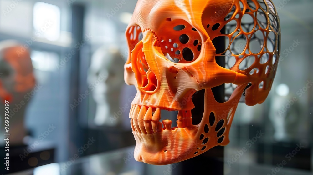 Fototapeta premium the impact of 3D printing technology on manufacturing and product design. 