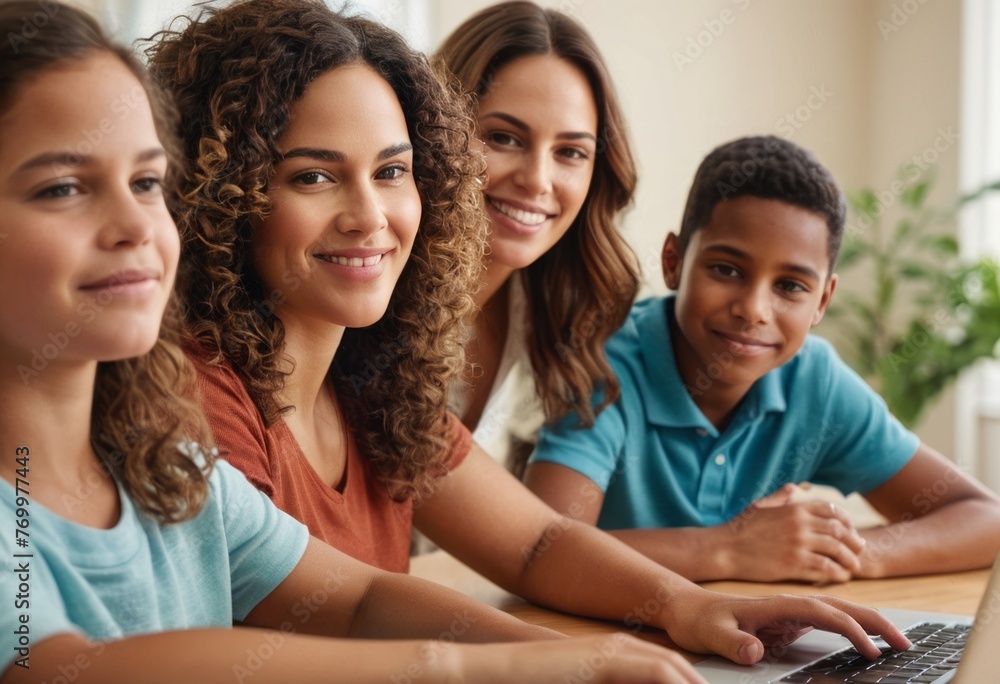 Students in a classroom use laptops, likely for research or completing assignments. Students in a classroom use laptops, likely for research or completing assignments.