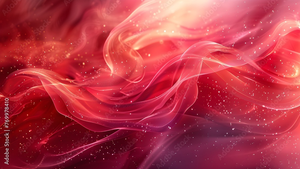 abstract background with red flow abstract background with red flow