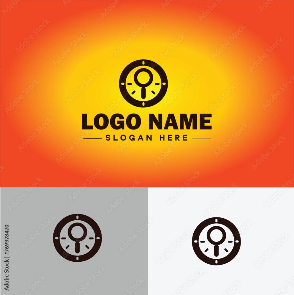 Magnifying Glass Search Zoom Find logo icon vector for business brand app icon people finder infinity searching logo template Magnifying Glass Search Zoom Find logo icon vector for business brand app icon people finder infinity searching logo template