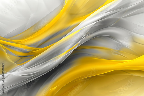 A vibrant abstract background featuring shades of yellow and grey