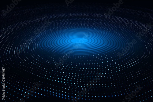 blue thin barely noticeable circle background pattern 