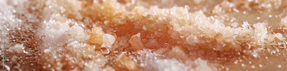 body scrub close up. body scrub close up.