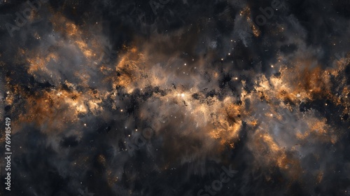 Galactic Spiral Galaxy Core - Celestial Splendor: Awe-Inspiring Presentation of Cosmic Magnificence, Offering a Glimpse into the Infinite Majesty of the Universe's Depths