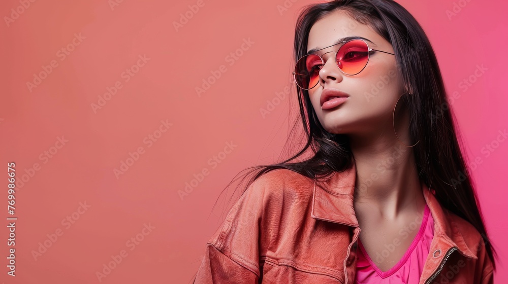 Cosmetology Showcase: Fashion Banner Featuring Young Indian Beauty generative ai Cosmetology Showcase: Fashion Banner Featuring Young Indian Beauty generative ai