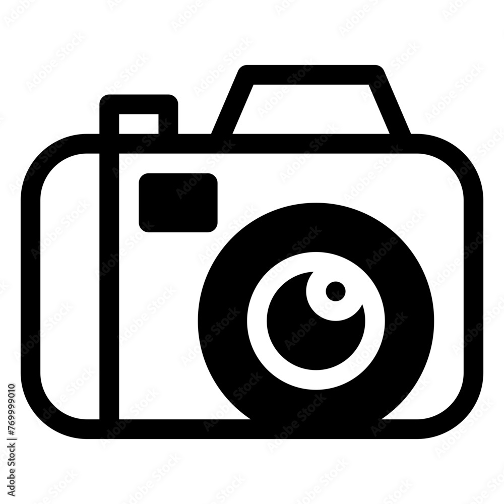 Vector Icon Camera, lens, shutter, picture, photo Vector Icon Camera, lens, shutter, picture, photo