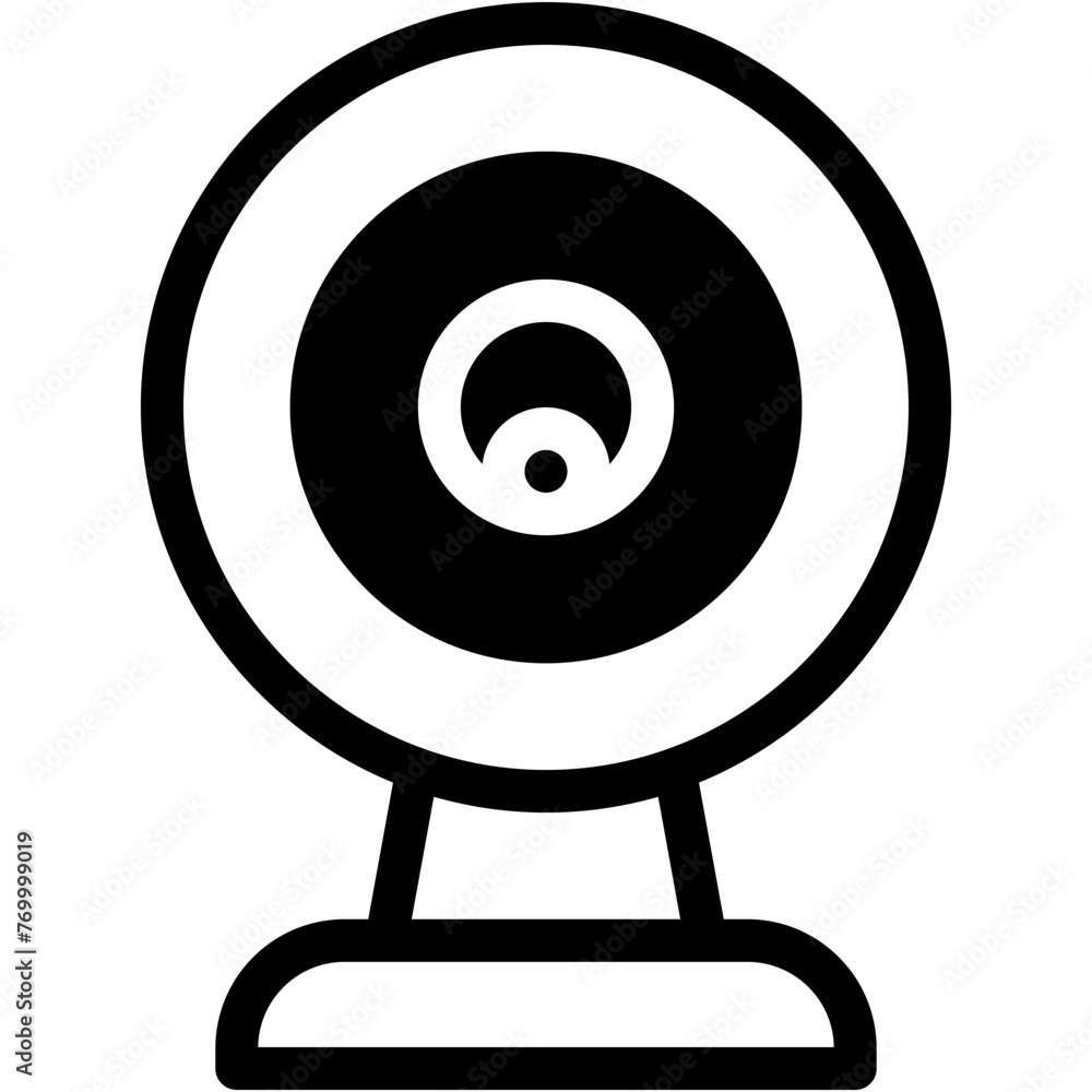 Vector Icon Camera, video, webcam, chat. video camera Vector Icon Camera, video, webcam, chat. video camera