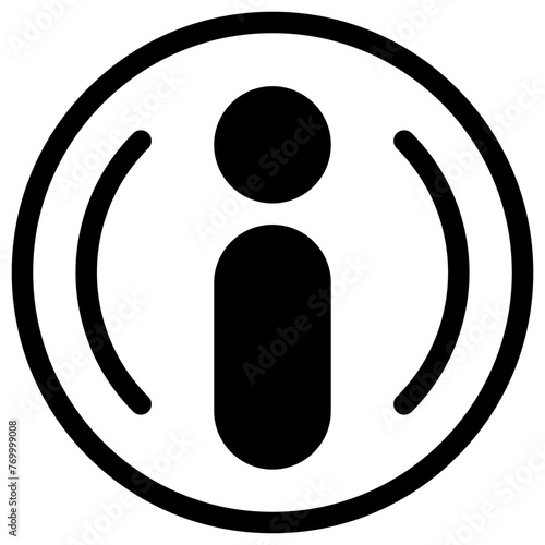 Vector Icon About, info, information, help, details