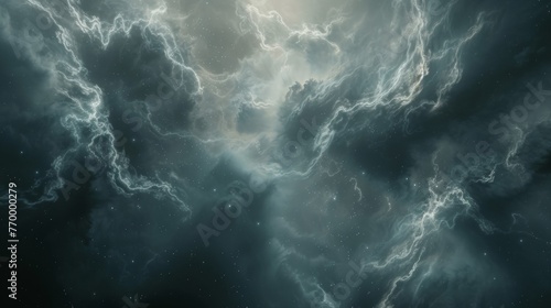 Majestic Nebula Illumination - Cosmic Artwork: Magnificent Presentation of Celestial Majesty, Transcending Boundaries with its Enthralling Depiction of Cosmic Wonders © Mark