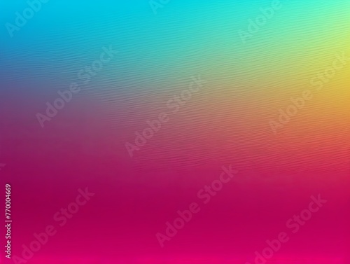 Cyan Magenta Yellow gradient background barely noticeable thin grainy noise texture  minimalistic design pattern backdrop